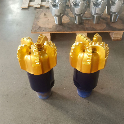 Hard Rock 8 Inch 5 Blade Matrix Body PDC Drill Bit Of Oil Rig Drill Bit